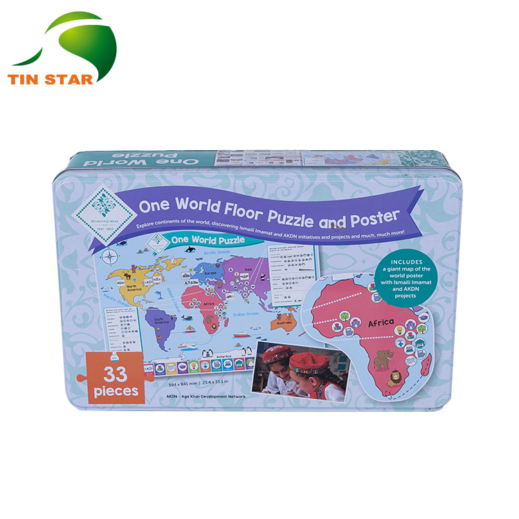 Jigsaw Puzzle Packing Tins Jigsaw Puzzle Packing Tins