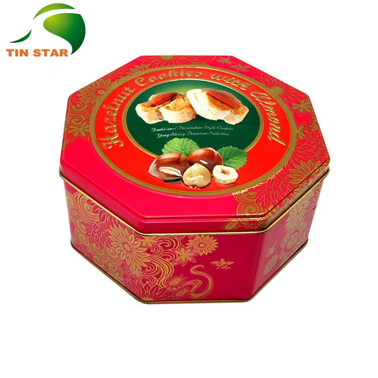 Food Tin Box U5312H3- 165 x 165 x 80 mmH