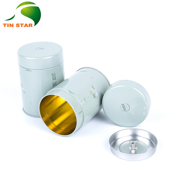Tea Tins U1263 Dia78x110mmH