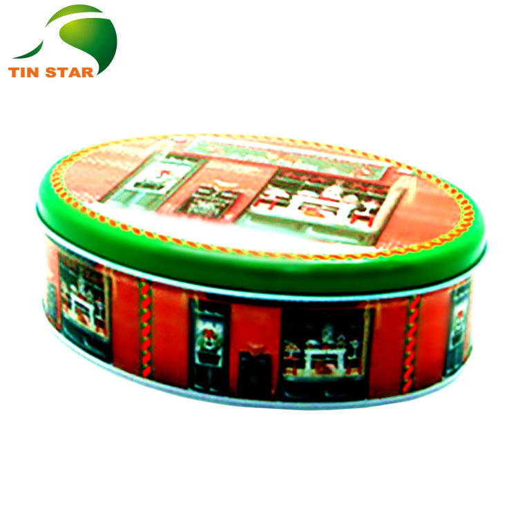 Oval Tin Boxes U6208