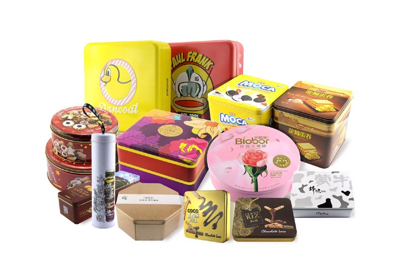 packaging tin box for chocolate