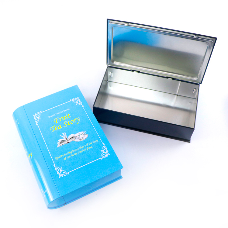 Classical Book Shaped Tea Tins U2230