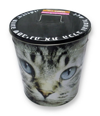 Tin Bucket & Trash Can U7206