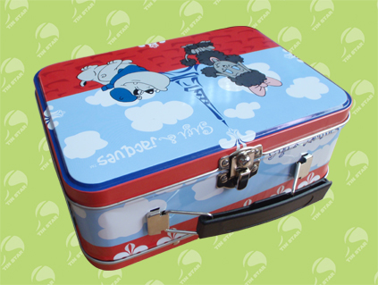u7103 Lunch Tin & Handle Tin