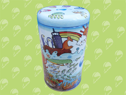 Round Tin u8958